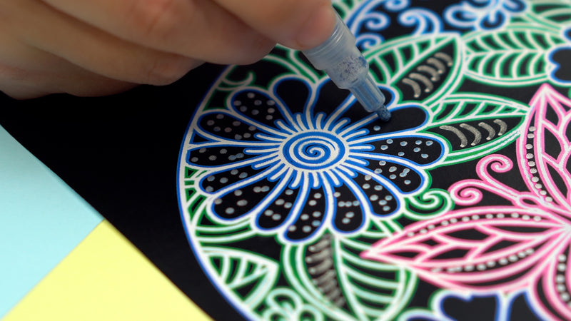 Marvin's Silver Rainbow Markers (12 Pack)