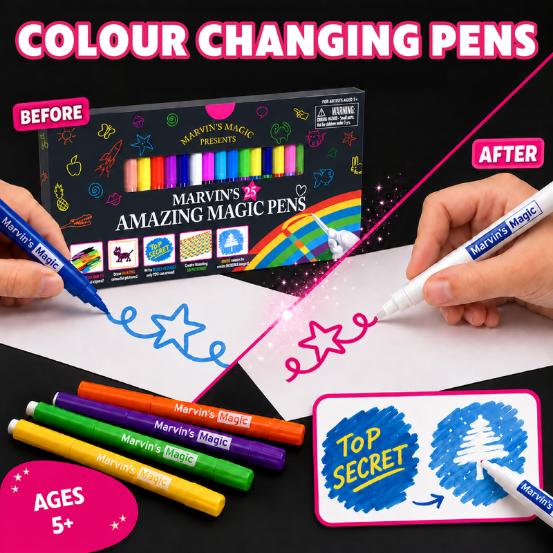 Marvin's Amazing Magic Pens (25 Pack)