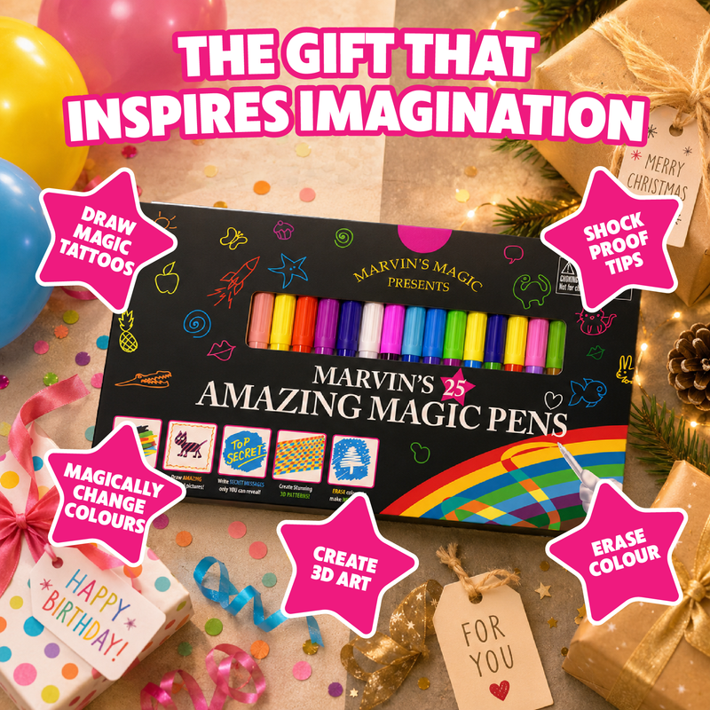 Marvin's Amazing Magic Pens (25 Pack)