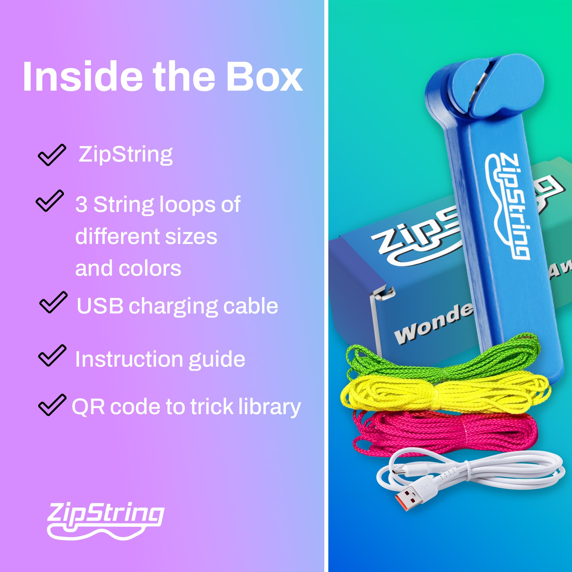 ZipString - Bodacious Blue – Marvin's Magic Worldwide