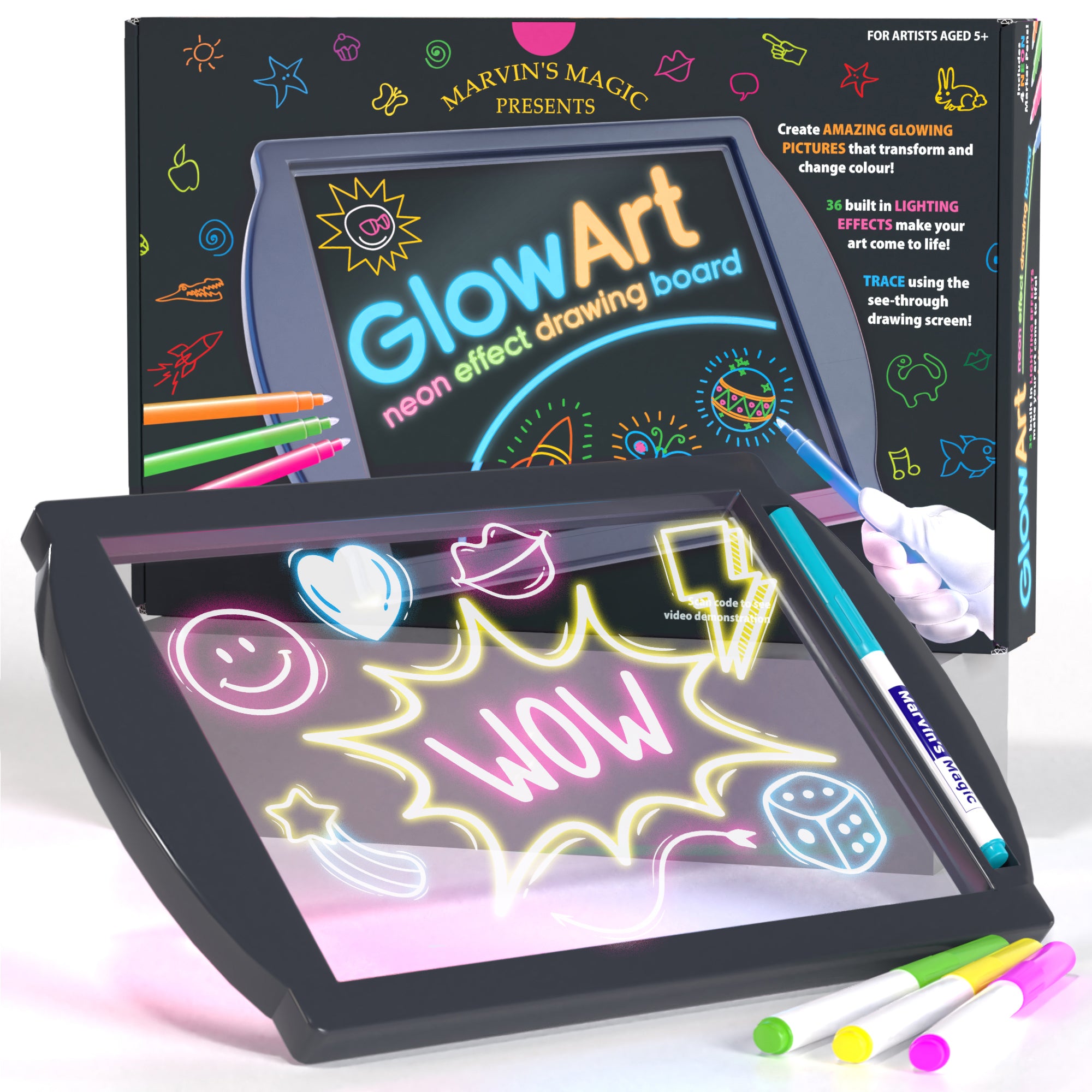 Marvin's Magic Glow Art - Black – Marvin's Magic Worldwide