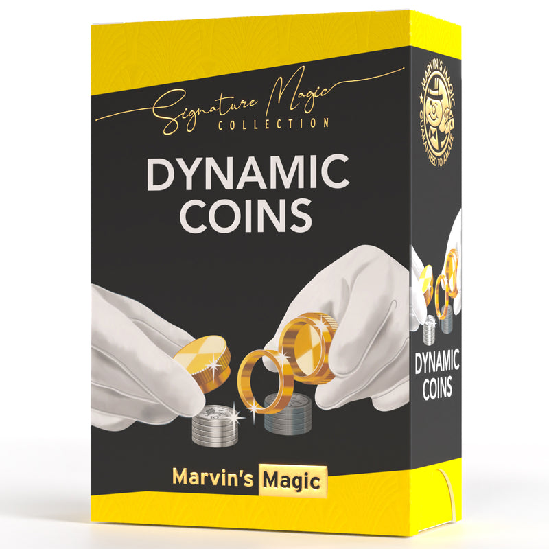 Steel Dynamic Coin Signature Dynamic Coins – Marvin's Magic Worldwide