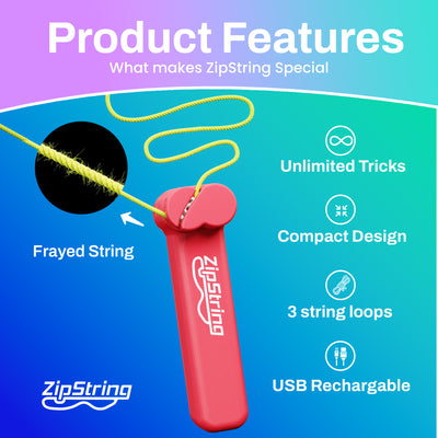 ZipString - Rock'it Red