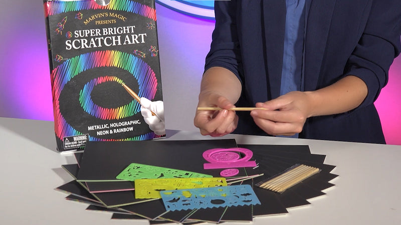 Super Bright Scratch Art