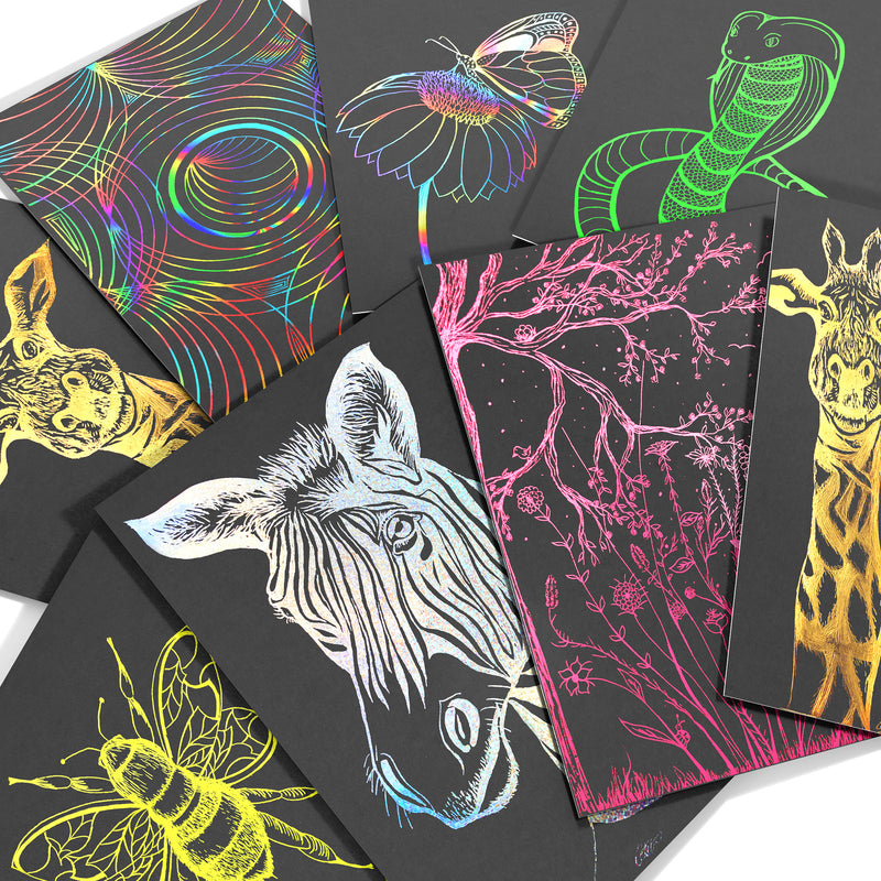 Super Bright Scratch Art