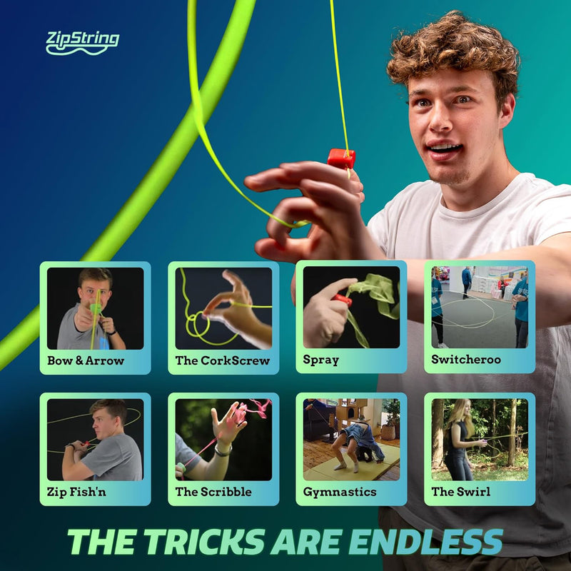 ZipString Twin Pack (Red & Blue)