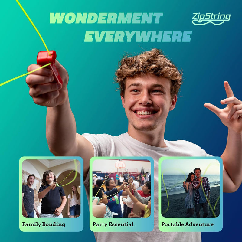 ZipString Twin Pack (Red & Blue)