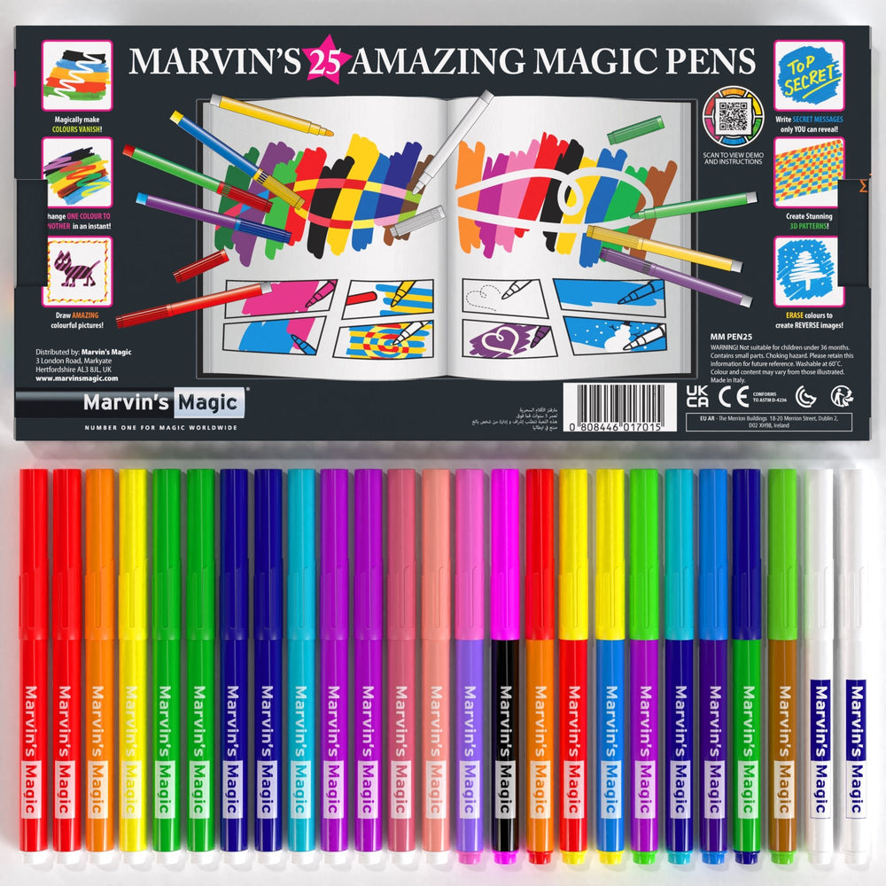 Magic Homework Pen Marvin's Amazing Magic Pens (25 Pack) – Marvin's Magic Worldwide
