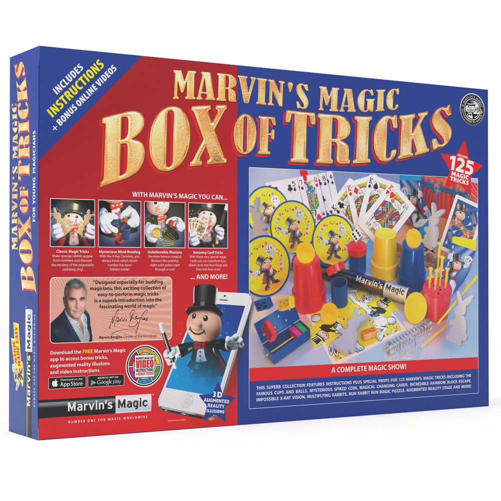 Marvin's Magic Box of Tricks (125 Tricks) – Marvin's Magic Worldwide