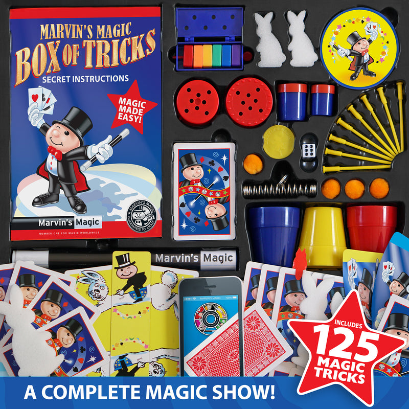 Marvin's Magic Box of Tricks (125 Tricks) – Marvin's Magic Worldwide