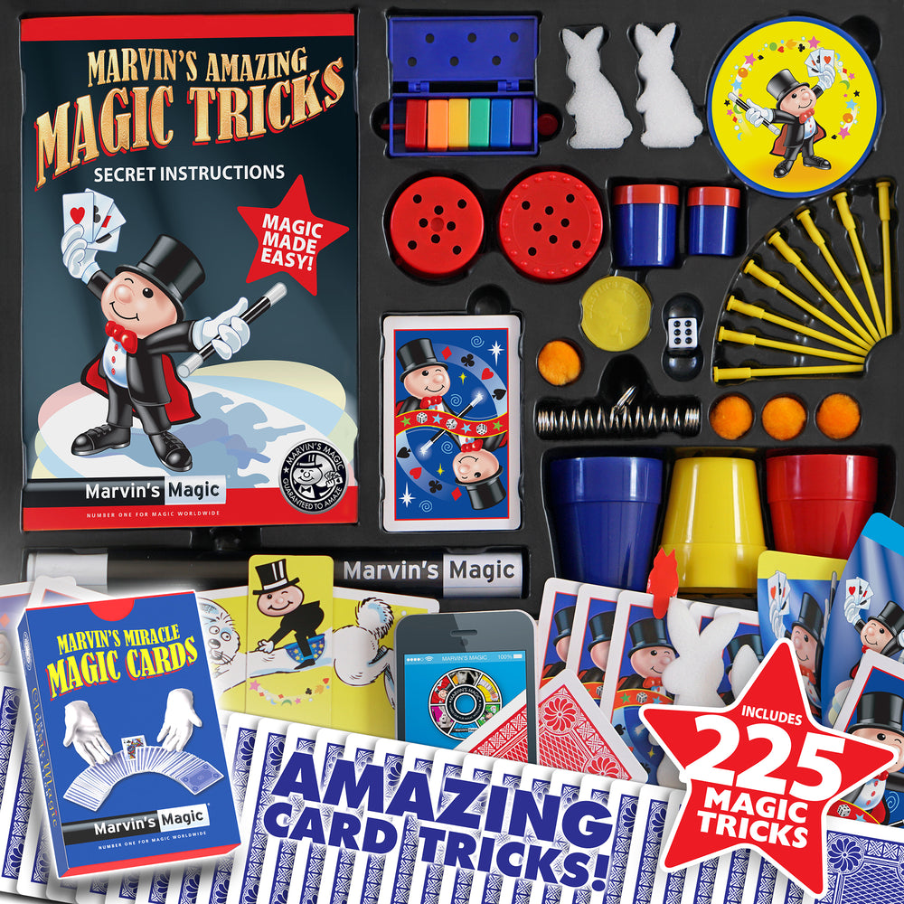Marvin's Amazing Magic Tricks (225 Tricks) – Marvin's Magic Worldwide